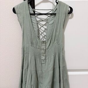 Urban Outfitters green romper